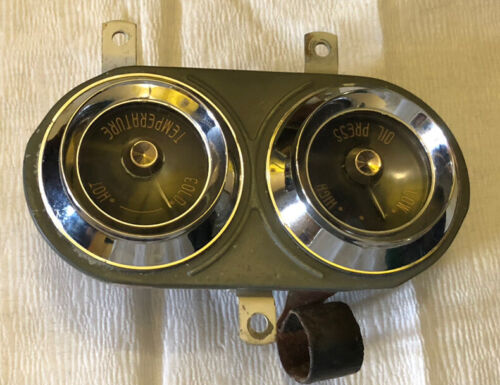 1955? DeSOTO ADVENTURER/FIREDOME/FIREFLITE OIL PRESSURE/TEMPERATURE GAUGES - Picture 3 of 9