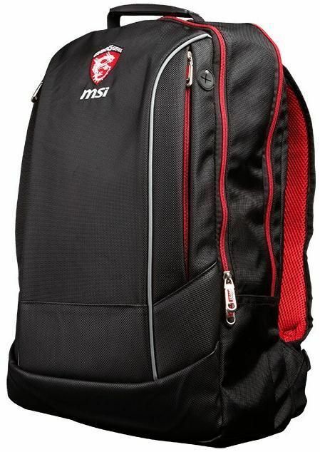 MSI Laptops Backpack G34-N1XX009-SI9 Up to Note Book Black&