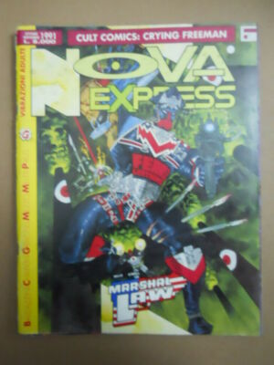 NEW EXPRESS No. 6 1991 Cult Comics : Crying Freeman [MZ2]