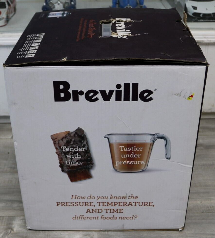 Breville The Fast Slow Pro MultiCooker BPR700BSS New, Ships Free