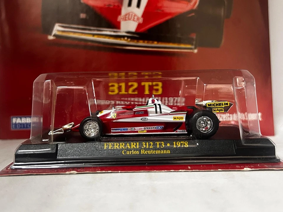 FERRARI 312 T3 1978 - Carlos Reutemann Ferrari F1 collection 1/43 uscita 32 - Immagine 3 di 4