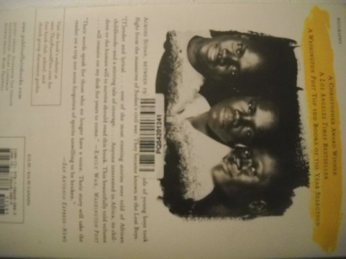 MEMOIR NONFICTION 3 BOOK LOT~RWANDA GENOCIDE SURVIVAL, BOYS FROM SUDAN, HOPE VG - Foto 3 di 4