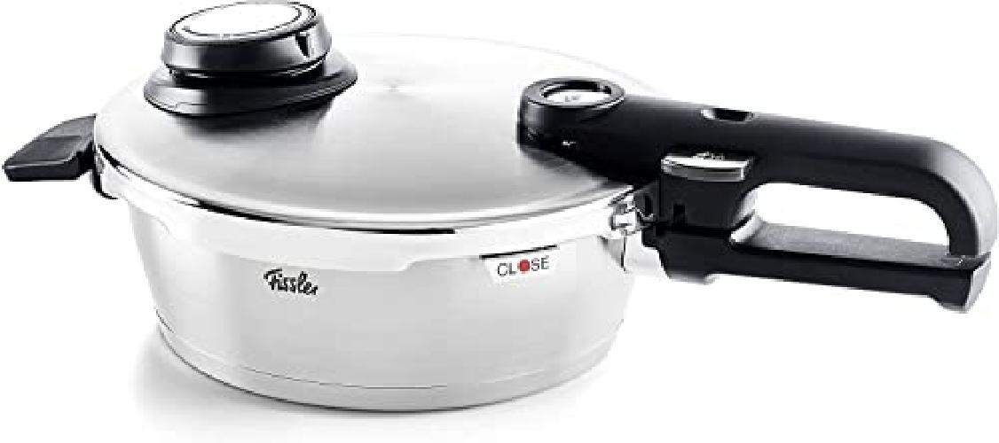 Fissler Vitavit Premium Pentola a pressione in acciaio inox 1.8 L, 18 cm, 4 live