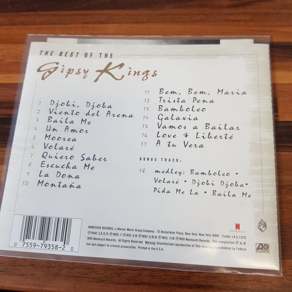GIPSY KINGS : The Best of The Gipsy Kings  WEA MFG  > EX (CD) - Bild 3 von 3