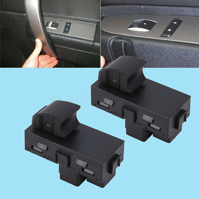 2PCS Rear Window Switch for 2009-2017 Buick Enclave Chevy Traverse GMC Acadia