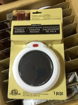 New 110 volt 3.5'' Scented Candle Warmer   Safely Releases Scents without a Flame