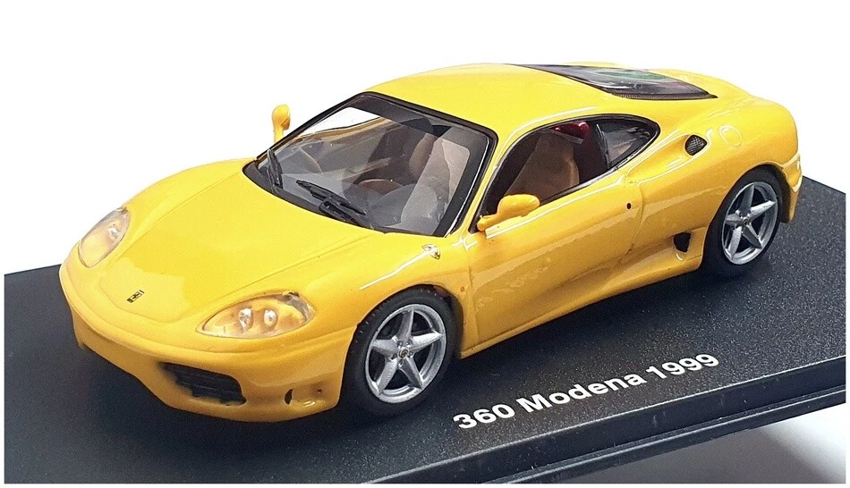 Altaya 143 Scale Diecast 171022 - 1999 Ferrari 360 Modena - Yellow  eBay