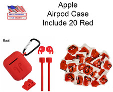 Lot of 20 Soft Protective Silicone Case For Apple Airpod 1st 2nd Generation New