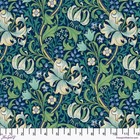 William Morris - Buttermere - Golden Lily Navy by The Original Morris & Co