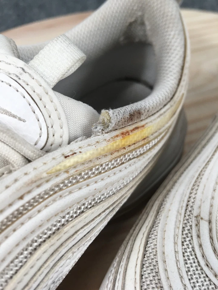 Nike Shoes Womens 9 Air Max 97 Sneakers White Lace Up Low Top Casual DH8016-100 - Image 3 of 4