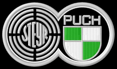 Aufnäher für Fans PUCH Steyr 125 175 504 enduro GS 250 350 HWE HF 560 F4T patch