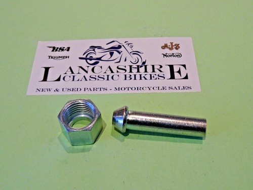BSA TRIUMPH 1/4 NUT STRAIGHT SPIGOT 5/16