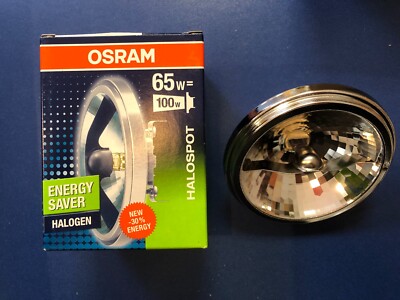 OSRAM HALOGEN REFLEKTOR HALOSPOT 111 65W(100W) G53 12V Warm White FL 24° DIMMBAR