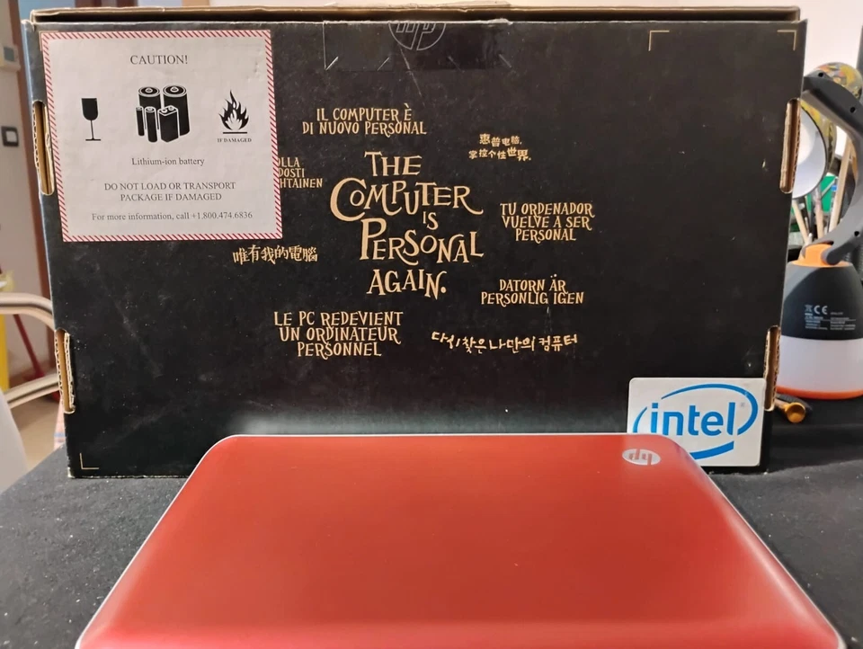 HP Mini 210-2007sl Windows10 Sarter 2GB LAN+WiFi+Bluetooth Difetto tasti numeri - Immagine 3 di 4