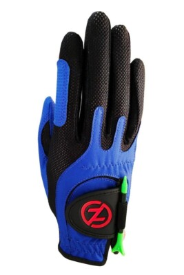 Zero Friction Synthetik Performance Handschuh Kinder - Blau - für Rechtshänder