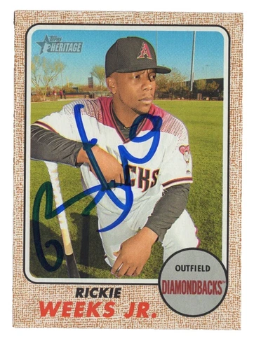 Rickie Weeks Original Sports Autographed Items