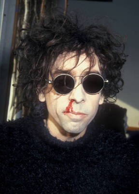 Tim Burton during Tim Burton's ''The Nightmare Before Christmas'' .. Old Photo 22