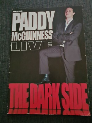 Paddy McGuinness Live - The Dark Side Tour Programme Preowned 