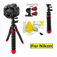 12" FLEXIBLE PRO LIGHTWEIGHT TRIPOD FOR NIKON D3000 D3100 D3200 D3300 D5000