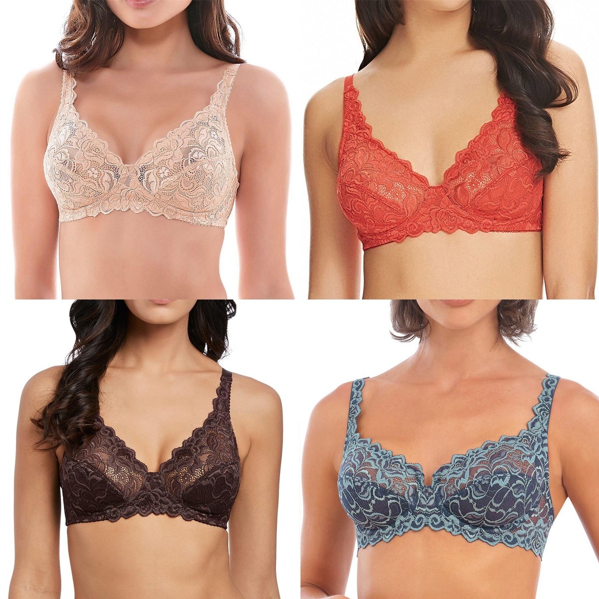 Wacoal Lingerie Eglantine Soft Cup Non Wired Bra BFA162