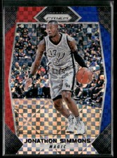 2017-18 Panini Prizm Jonathon Simmons 79 Prizms Red White and Blue Orlando Magic