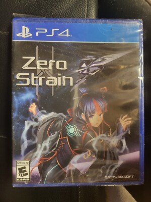 ZERO STRAIN - PlayStation 4 - new y fold sealed