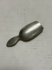 Vintage Stieff Kitchen Scoop Pewter 4.75" Long (Minor Tarnish)