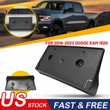 Front License Plate Holder Mount Bracket For Dodge Ram 1500 2019 2020 2021 2022