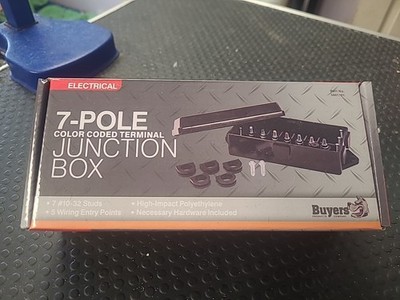 7 Way Electrical Junction Box - 7 Gang Trailer Wire Connection Box Weatherpro...