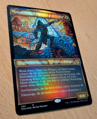 MTG Magic: # FOIL # Astor, Träger der Klingen, Bearer of Blades, DEUTSCH