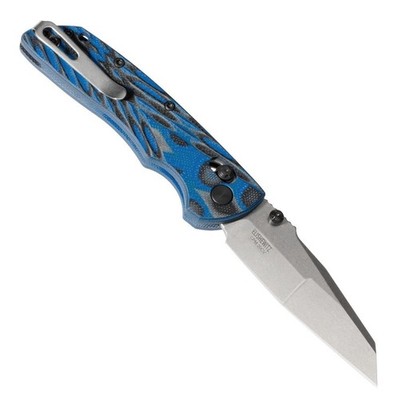 Hogue Deka Folding Knife 3.25'' Wharncliffe Blade Blue Lava G-Mascus Frame  24263