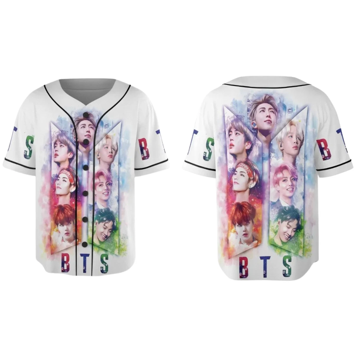 Bangtan World Tour 2026 Baseball Jersey Kpop Fan Merch Unisex