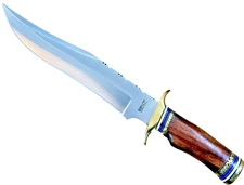 IMPACT CUTLERY Custom Made 17" BOWIE KNIFE Handcrafted HOMEMADE RARE KNIVES