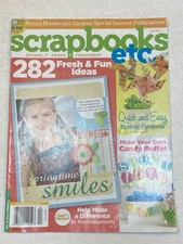 Better Homes Gardens Scrapbooks Etc Magazine April 2011 Candy Buffet Springtime