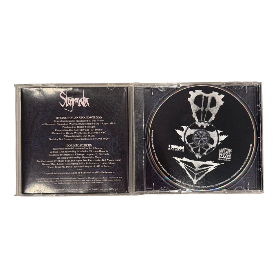 Stigmata The Wounds That Never Heal I Scream Records CD Album - Image 2 of 4