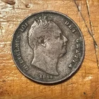 Photo of a 1834 William IV Farthing from an eBay listing that sold on Jul 15, 2026