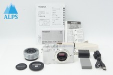 OLYMPUS PEN E-P7 20.0MP Digital Camera White Body w/ 14-42mm EZ Lens 260730ae
