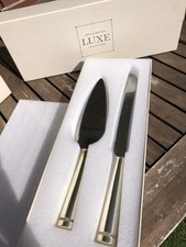 Wedding Cake Knife And Server Set -Reed Barton Luxe Collection