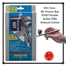 GSI Creos Mr. Procon Boy PS267 Double Action FWA Airbrush 0.2mm Japan New