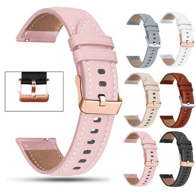 Leder Armband für Samsung Galaxy Active 2 Watch FE 7 6 5 4 /3 45/46/42/41/40mm