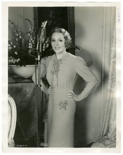 Mary Pickford CBS Radio 1930s Group of 4 Original Vintage Photographs