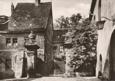 Weimar, Wittumspalais, interessante alte AK
