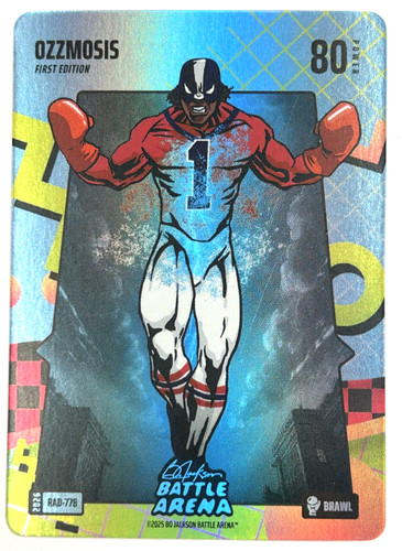 2025 Bo Jackson Battle Arena Ozzmosis Ozzie Albies 80's Rad Brawl 80