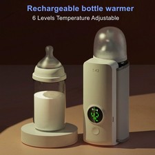 Portable USB Baby Bottle Warmer Wireless Rechargeable Milk Heating Bag