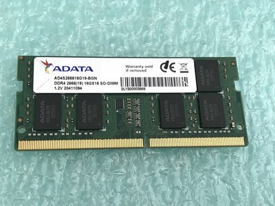 ADATA AD4S266616G19-BGN 16GB DDR4 2666MHz SO-DIMM Laptop RAM - R342A