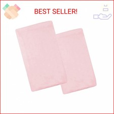 American Baby Company 2 Pack 100 Natural Cotton Fitted Cradle/Bassinet Sheets 3