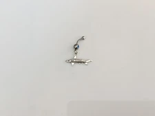 Ocean Swimming Great White Tiger Shark Belly Button Navel Ring Jewelry Baby Week