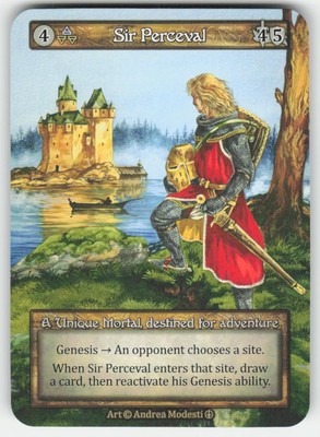 Sir Perceval Arthurian Legends Air Earth NM 3