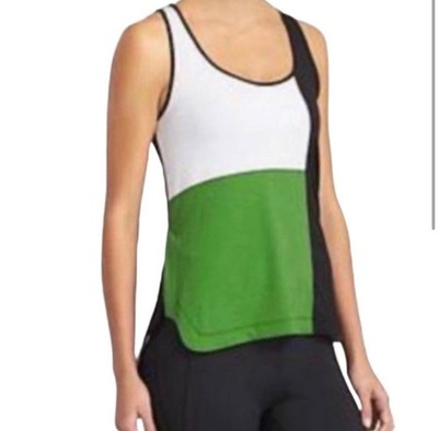 Derek Lam IOC Athleta Women's Tank Top S Small Colorblock Hi-Low Athleisure Gym