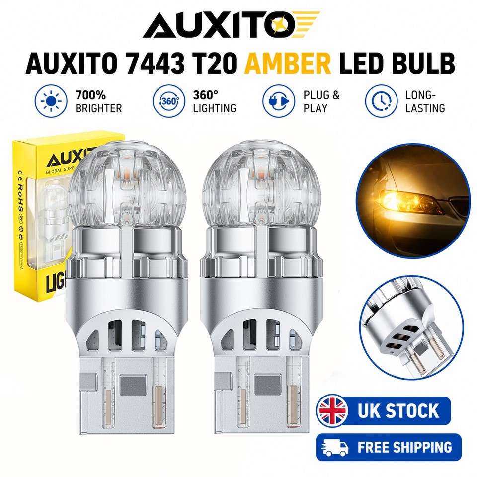 AUXITO 2x Plug Play LED Bulbs T10 T15 1156 1157 7440 7443 5050 SMD ...